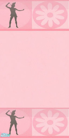 Sims 2 — PinkGroovy2 by mmbunny — Pink funky wallpaper