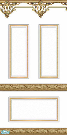 Sims 2 — MRC Wall 344 by MidnightRose — Created by Midnight Rose