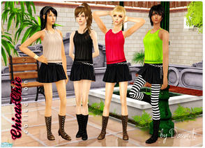 Sims 2 — Chicas Chic [ C o l l e c t i o n ] by doumeki — IMPORTANT: This Set dont inclued the MESH, to download it