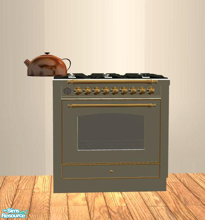 Sims 2 — PB Kitchen - Recolor Invisible Block Stove by ShinoKCR — 