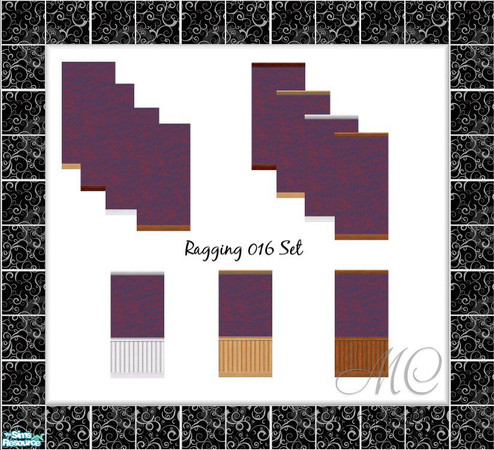 Sims 2 — Ragging 016 Set by mistresscris — Created by MistressCris.