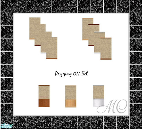 Sims 2 — Ragging 011 Set by mistresscris — Created by MistressCris.
