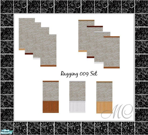 Sims 2 — Ragging 009 Set by mistresscris — Created by MistressCris.
