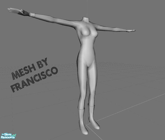 Sims 2 — New Mesh - Francisco 09 by francisssko — Mesh file ;p
