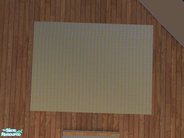 Sims 2 — Daisy Blossom Bedroom Set - Rug by bethbrit — Requires mesh by echo. Part of the Daisy Blossom bedroom set