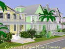Sims 3 — Coconut Grove Row Houses, Miami Fla. by SRFRGRL2 — Welcome to Coconut Grove, were all your sim's problems are