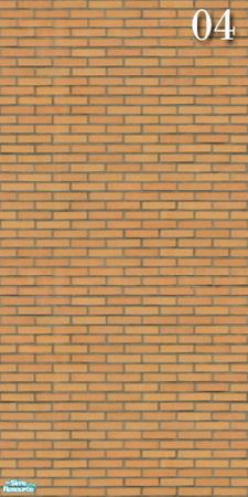 Sims 2 — Brick Set19 - Wall04 by ayyuff — Cost:2