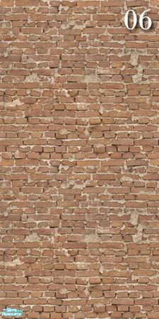 Sims 2 — Brick Set19 - Wall06 by ayyuff — Cost:2