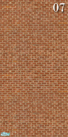 Sims 2 — Brick Set19 - Wall07 by ayyuff — Cost:2