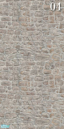 Sims 2 — Brick Set20 - Wall04 by ayyuff — Cost:2