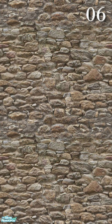 Sims 2 — Brick Set20 - Wall06 by ayyuff — Cost:2