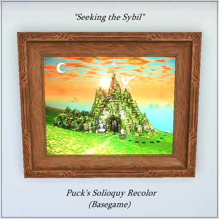 Sims 3 — Seeking the Sybil by weirdling2 — A lovely piece of artwork by Esta.