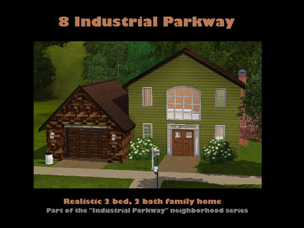Sims 3 — 8 Industrial Parkway - 2b, 2b by m.jacquart — A beautiful 2 bedroom, 2 bathroom family home furnished and