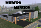 Sims 3 — Modern Celebrity Mansion featuring Indoor-Outdoor Pool by kerpella2 — This majestic 3-storey home sits proud on