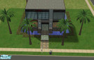 Sims 2 — House On A Pond  by lorelei626 — A starter house for a single sim or married sims. 1 bedroom with connecting