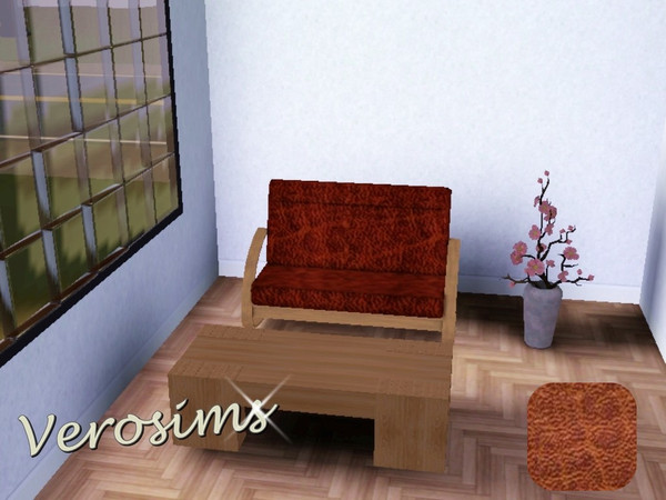 Sims 3 — real leather by verosims3 — recolorable leather pattern. Real Brown Leather