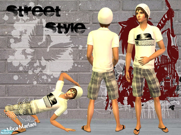 Sims 2 — Street style by micamariani — 