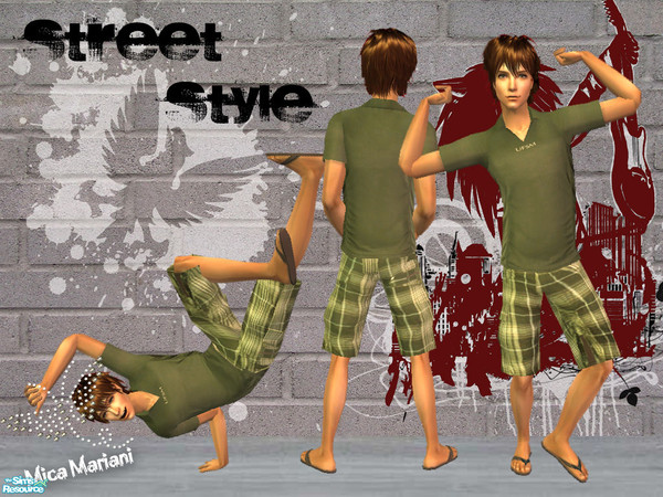 Sims 2 — Street style by micamariani — 