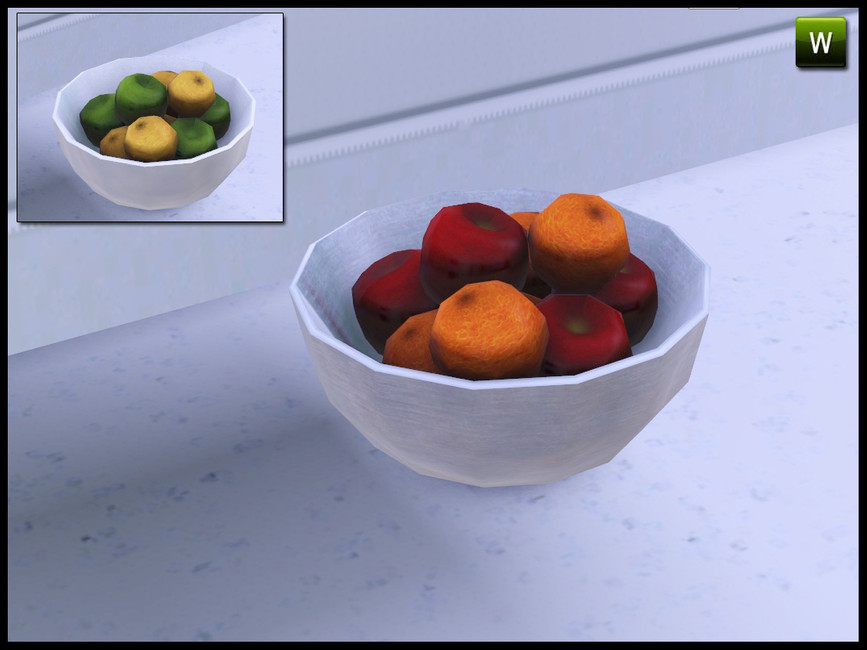 The Sims Resource Emerson Fruit Bowl