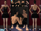 Sims 2 — Black tutu by Klaara2 — A black ballet tutu for your dance loving sims.