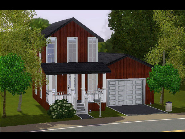 Sims 3 — 40 Sweetwater Loop - Unfurnished by m.jacquart — An affordable 1 bedroom, 1 bathroom woodlands inspired home