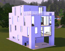 Sims 3 — Modern House by YmkeT — This house is perfect for a family with 3-6 persons! Ground floor: garage, washroom,
