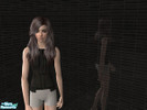 Sims 2 — Misty day by just_wondering — VPL / Cincher vest Cincher vest by VPL. Draped jersey vest with attached neck tie