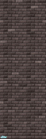 Sims 2 — Studio K Brick - Plum Brown by StudioKhagerks — 