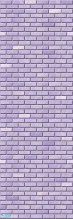 Sims 2 — Studio K Brick - Lavender by StudioKhagerks — 