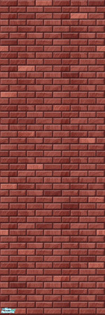 Sims 2 — Studio K Brick - Burnt Coral by StudioKhagerks — 