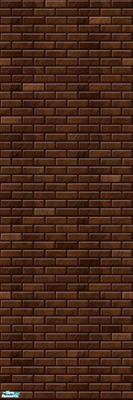 Sims 2 — Studio K Brick - Chocolate by StudioKhagerks — 