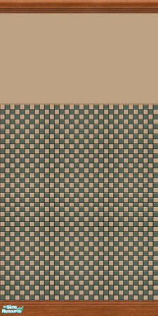 Sims 2 — Autumn Harvest Bathroom Wall Tile 3 by skippyscatt — Autumn Harvest Bathroom wall 3/6. Tile wall to mix and
