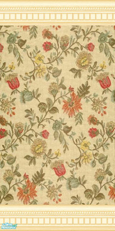 Sims 2 — GoldenTapestry by mmbunny — golden tapestry with trim
