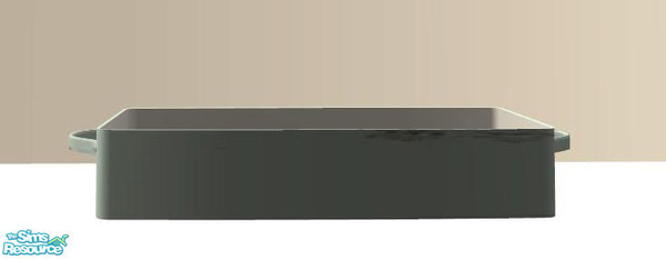 Sims 2 — PB Kitchen Decoset Recolors - Stewpan retangular blue by ShinoKCR — 