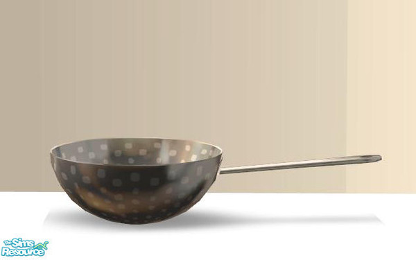 Sims 2 — PB Kitchen Decoset Recolors - Strainer01 Silver by ShinoKCR — 
