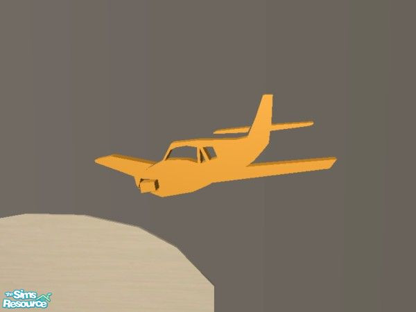 Sims 2 — Jennifer - Aeroplane Art by EarthGoddess54 — This is a new mesh, make sure to get this for any recolors you may