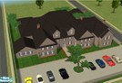 Sims 2 —  by freddesulme2 — Huge mansion perfect for a big family. It has a kitchen, a dining room, a study, 7 bedrooms