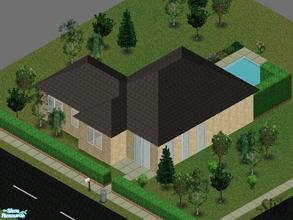 Sims 1 — Bungalow House by Djeranotjuh — This is a Bungalow House. Let me know what you think about it.