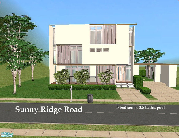 Sims 2 — Sunny Ridge Road by millyana — On the side of the tallest mountain in Alpinloch, you will find Sunny Ridge Road.