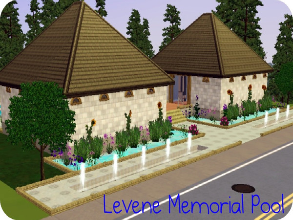 Sims 3 — Levene Memorial Pool by fallensoul1012 — Here is where you can have your parties at,or just take a luxerious dip