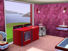 Sims 3 — Pink Mosaic by capshunica2 — A new pattern for you. Enjoy!