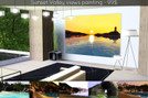 Sims 3 — Sunset Valley views painting by DH4S — Recolor by DH4S - mesh by www.simpossible.net