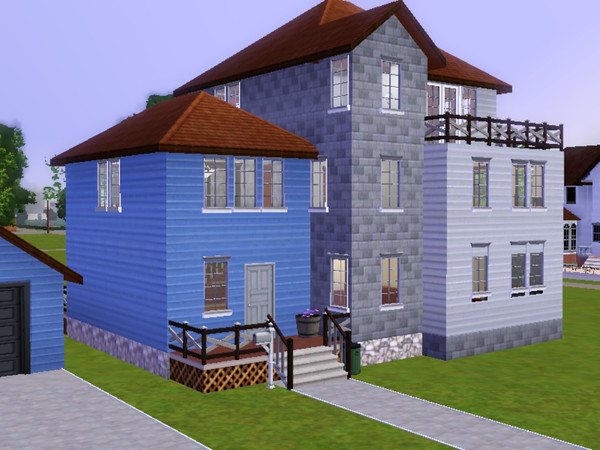 Sims 3 — Non-Subscribed Version Coming Soon! by Superscotty — The Old City Row was converted from a row of terraces, the