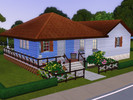 Sims 3 — The Mini-Lux Cottage by Superscotty — This old quaint cottage has been renovated into a modern luxurious home is