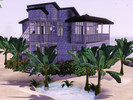 Sims 3 — Garden Beach House by Ninjy — This is the garden beach house, hope you have fun with it! Ninjy ♥