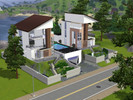 Sims 3 — Lakeshore by sushiilicious — This is inspired by a condo design I saw in the papers on Sunday morning. After