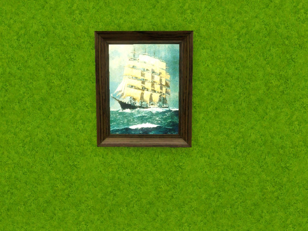 Sims 3 — A Sail Boat by anura32 — The elegance of a sail boat is very nice brought on the canvas