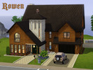 Sims 3 — Rowen by macgirlffx — Rowen is a rustic lot with lots of natural charm. Nature-loving sims, or perhaps