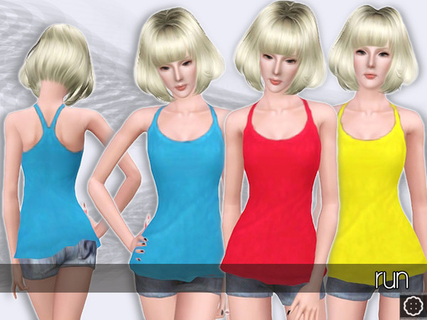 Sims 3 — Run by c0_0kie — This is NOT whole body outfit, but only top. Availabe for your young adults and adults which