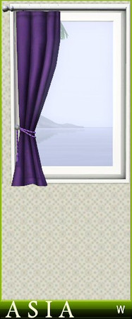 Sims 3 — ASIA-O-CURTAIN-003 by Eva — ASIA-O-CURTAIN-003